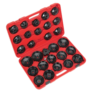 Sealey
Oil Filter Cap Wrench Set 30pc