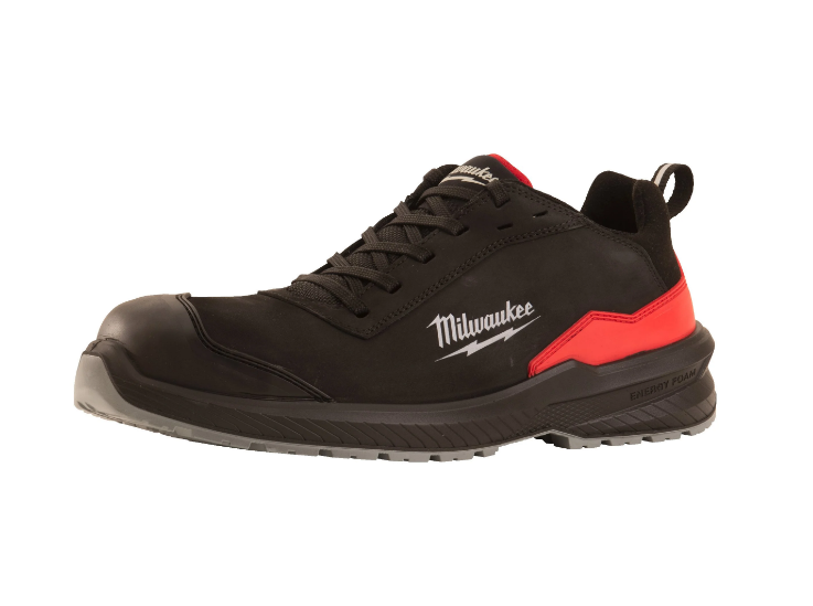 Milwaukee Flextred S3S Low Cut Various Sizes - Black