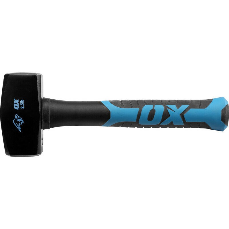 Ox Tools OX-T081302 Trade Fibreglass Handle Club Hammer - 2.5lb / 1.1kg