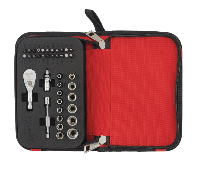 Milwaukee 4932492672 1/4" Compact Ratchet Set