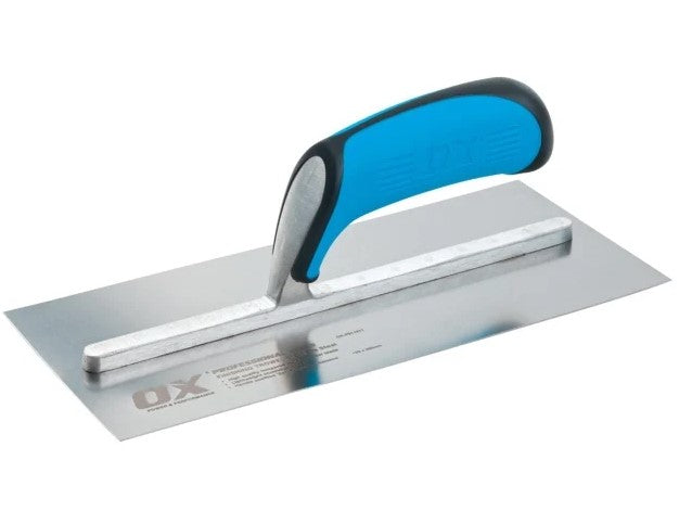Ox Tools OX-P011011 Pro Stainless Steel Plasterers Trowel - 114 x 280mm