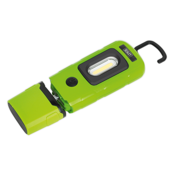 Sealey
Rechargeable 360° Inspection Light 3W COB & 1W SMD LED - Green