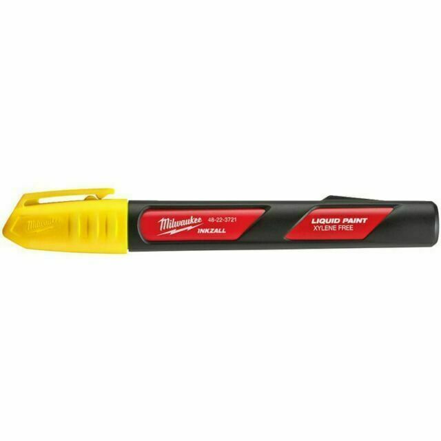 Milwaukee 48223721 Inkzall Liquid Paint Marker - Yellow