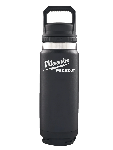 Milwaukee 4932493466 Packout Bottle Chug Lid Black - 710ml