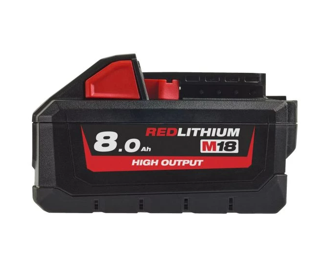 Milwaukee M18HB8 18v High Output Battery - 8ah