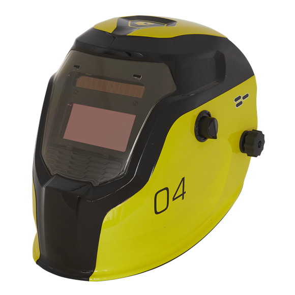 Sealey
Auto Darkening Welding Helmet Shade 9-13 - Yellow