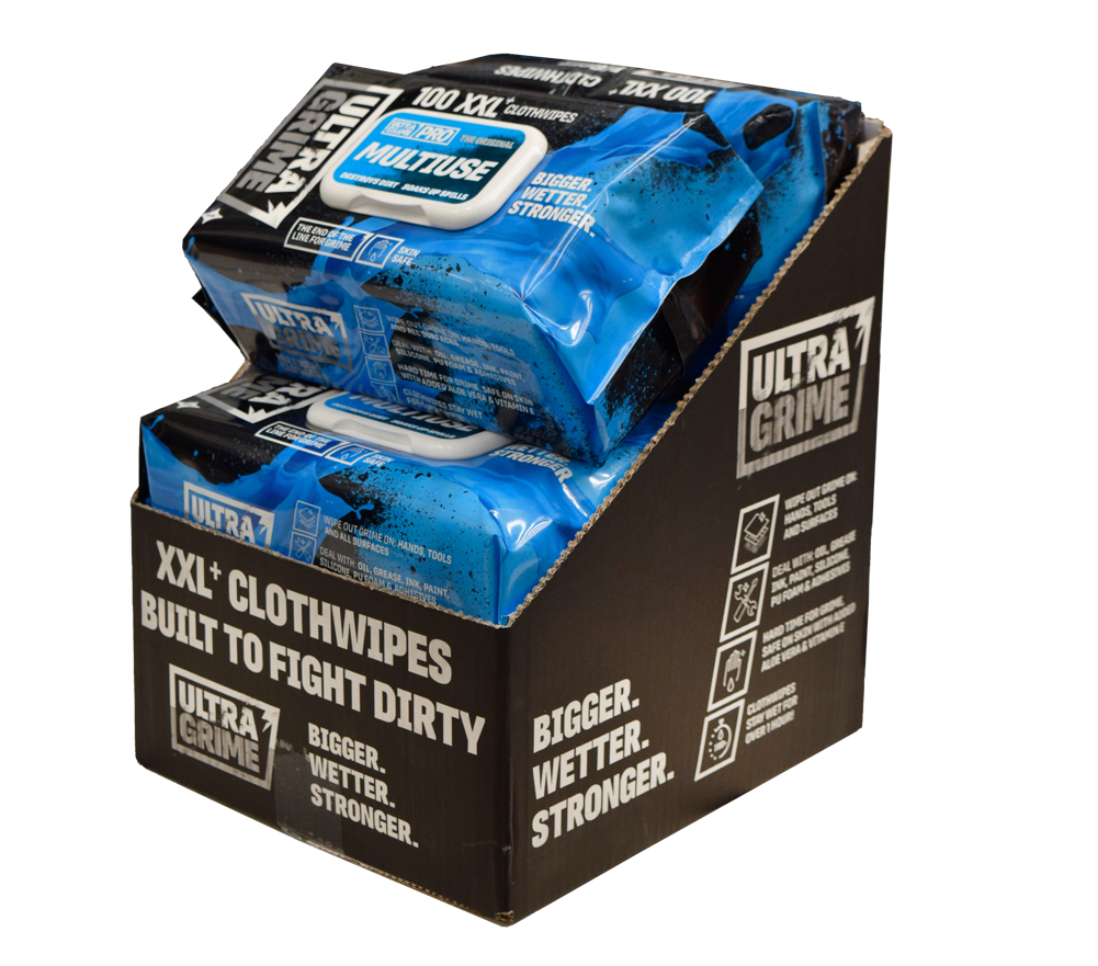 Uniwipe 5900 UltraGrime Pro Multiuse Wipes - 600 Wipes - 6 Packs