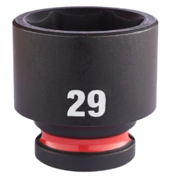 Milwaukee 29mm Shockwave Impact Duty 1/2" Drive Impact Socket Shallow