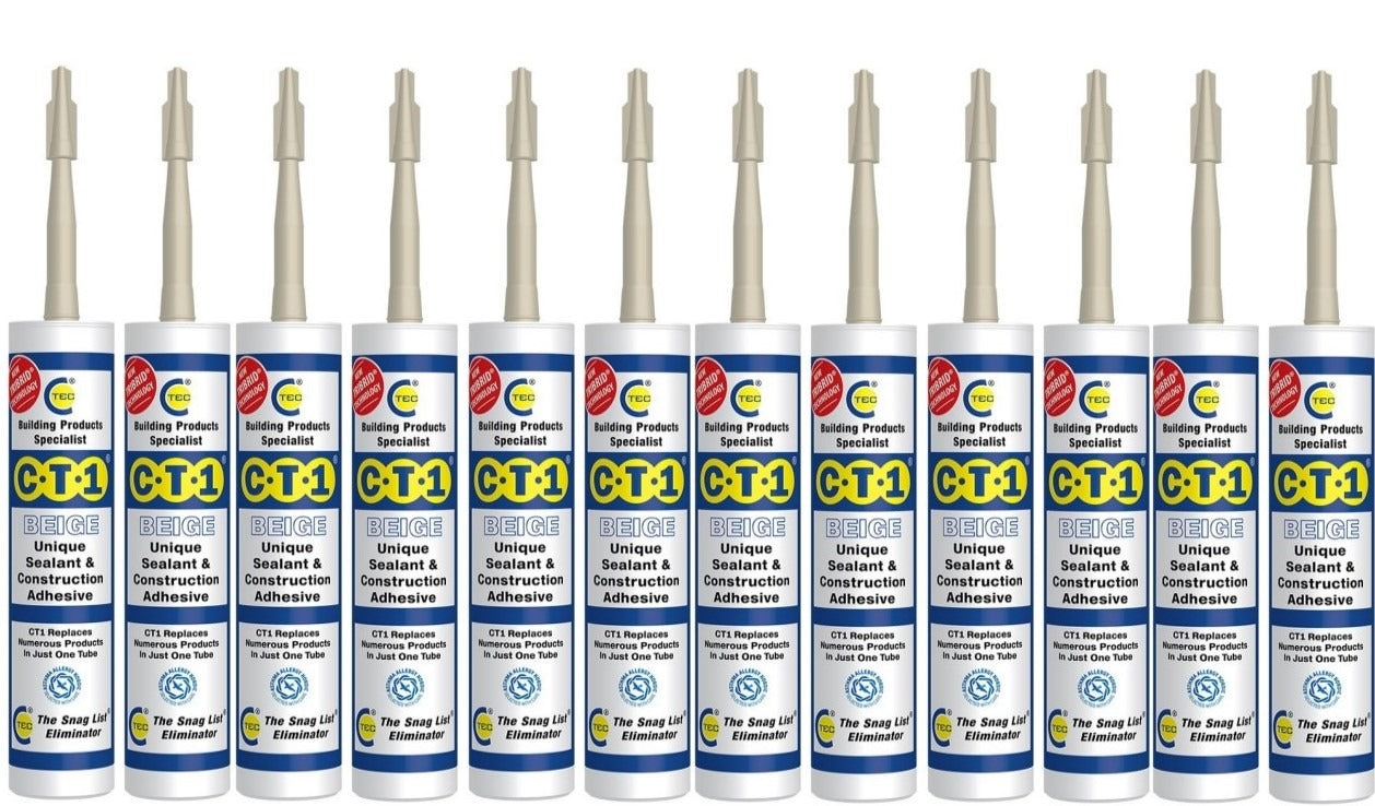 CT1 Sealant & Adhesive Beige 290ml (Box of 12)