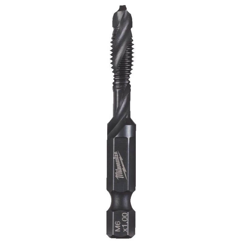 Milwaukee M6 x 57mm 1/4" Hex HSS-G Combi Drill Tap