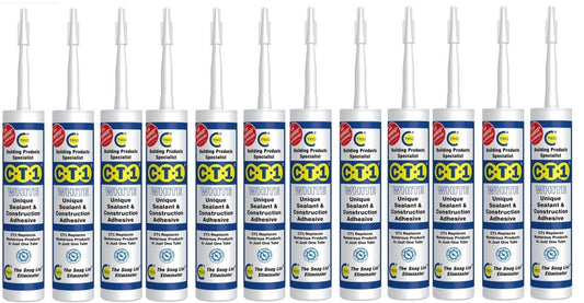 CT1 Sealant & Adhesive White 290ml (Box of 12)