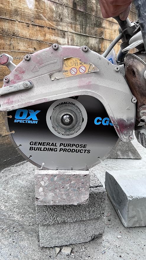 Ox Tools CG10-300/20 General Purpose Contractor Diamond Blade - 10 x 300 x 20mm