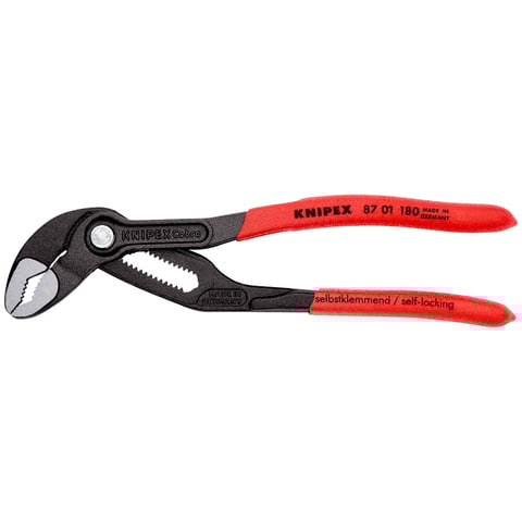 Knipex 87 01 180 Cobra® High-Tech Water Pump Pliers - 180mm