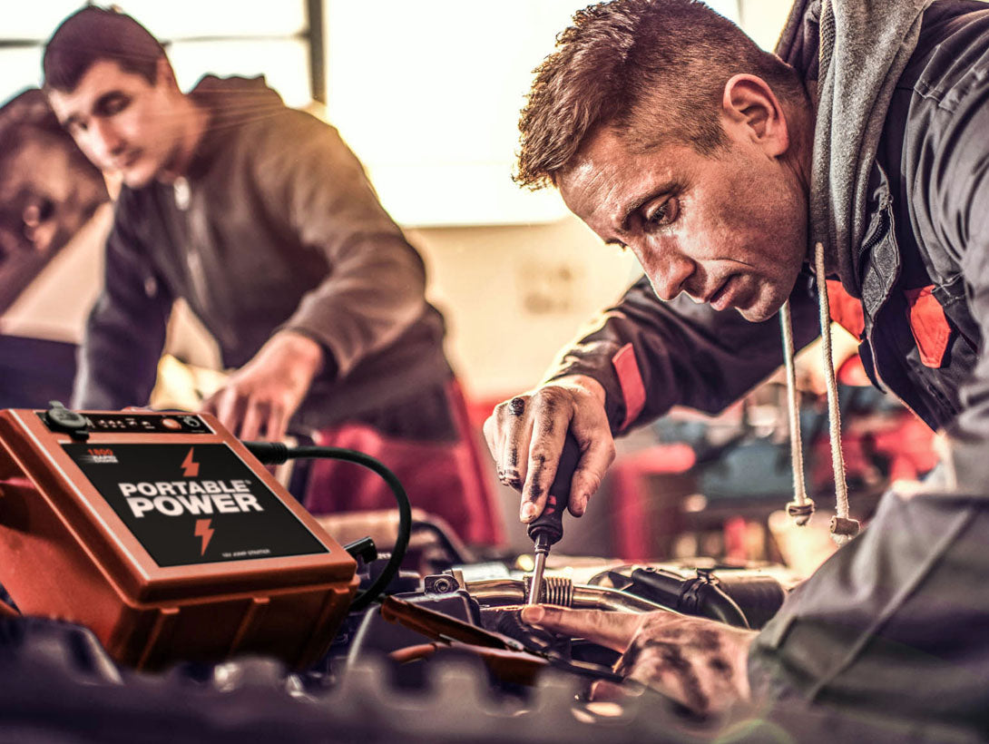 Portable Power 1800RC Jump Starter with 80cm Leads