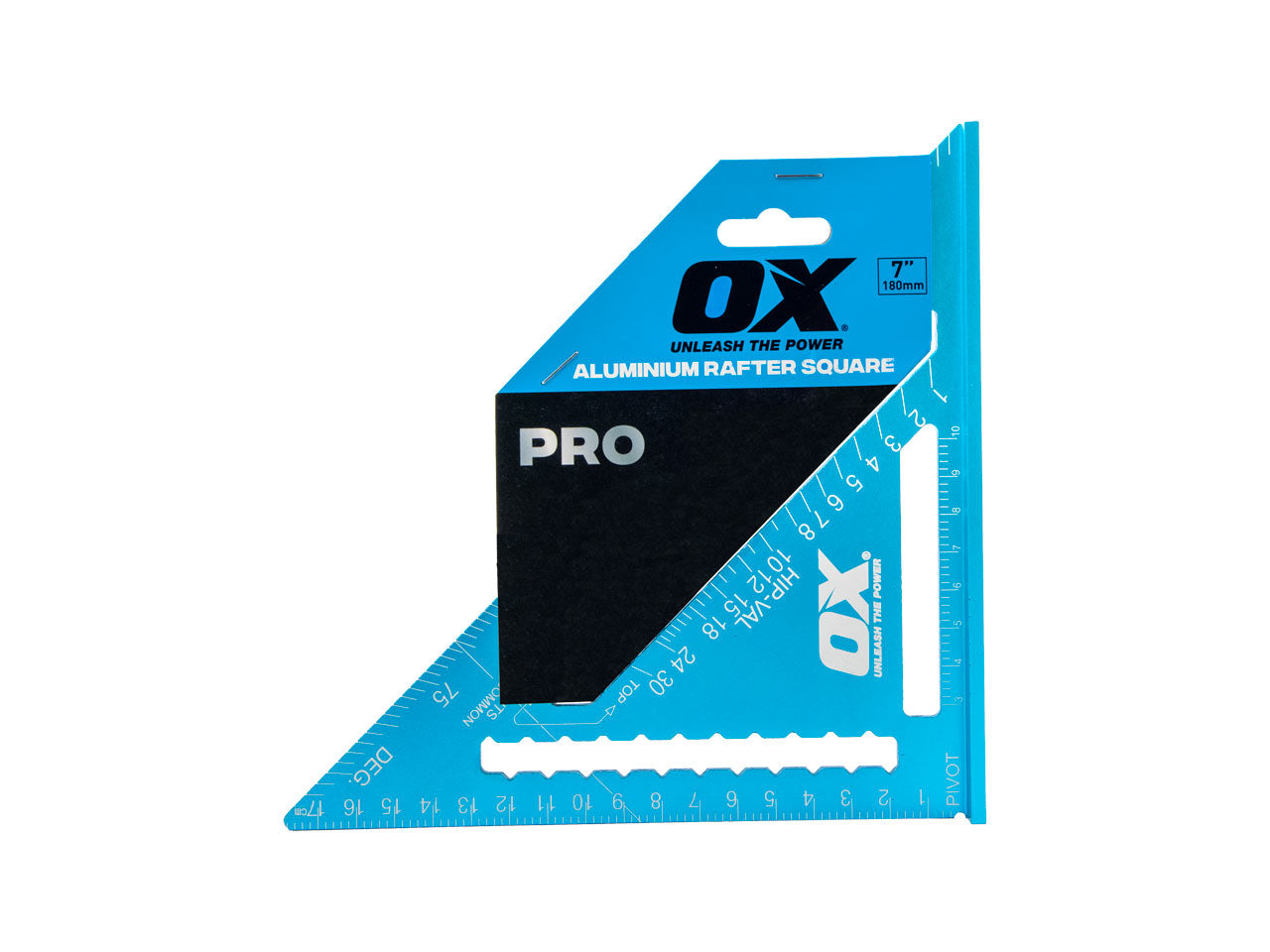 Ox Tools OX-P506518 Pro Aluminium Rafters Square - 180mm