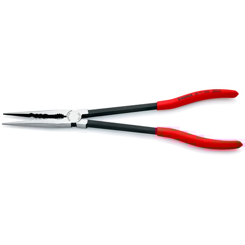 Knipex 28 71 280 Straight Long Reach Need Nose Pliers With Transverse Profiles - 280mm