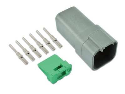 Laser 37507 Deutsch 6 Pin Receptacle Connector Kit 8pc