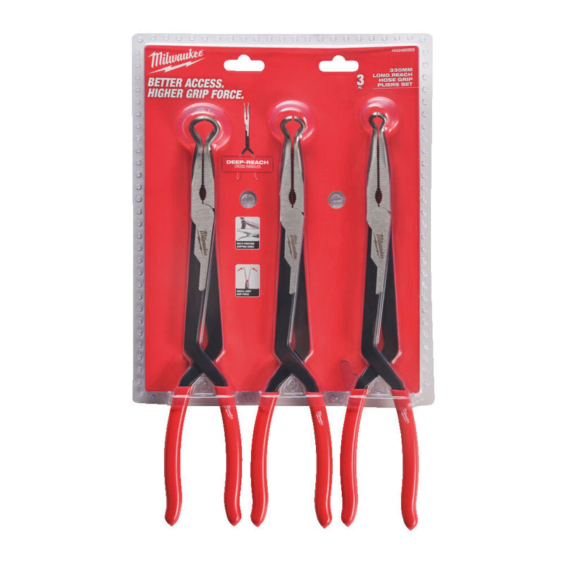 Milwaukee 4932492503 Hose Grip Pliers - 3 Piece Set