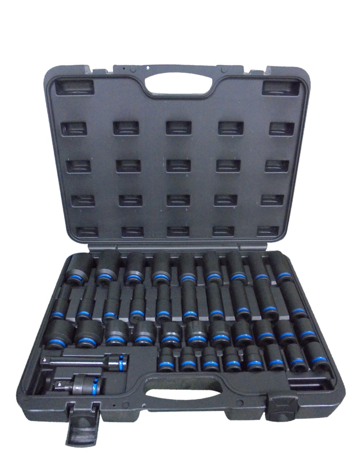 Powerhand KI-K12-1 1/2" Master Impact Socket Set - 40 Piece