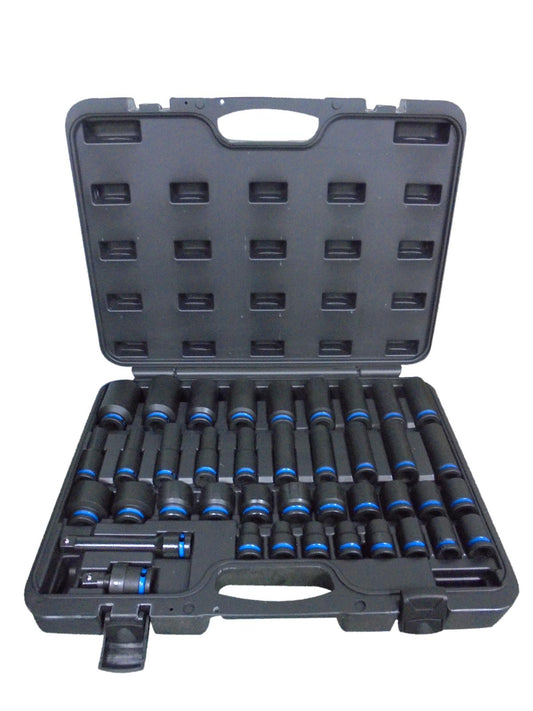 Powerhand KI-K12-1 1/2" Master Impact Socket Set - 40 Piece