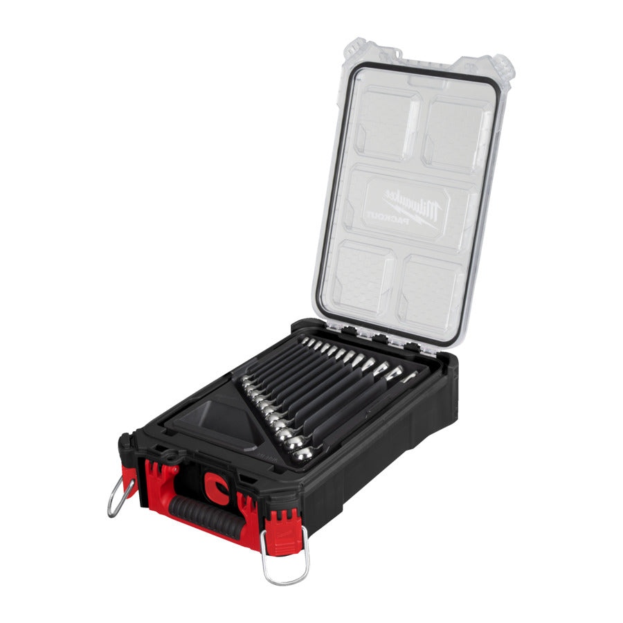 Milwaukee 4932498141 Maxbite Packout Spanner Set - 15 Piece