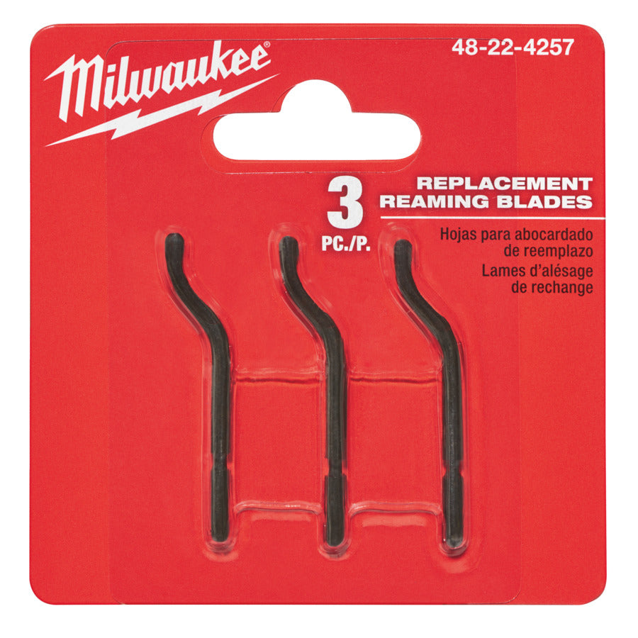 Milwaukee 48224257 Reaming Blades - 3 Pack