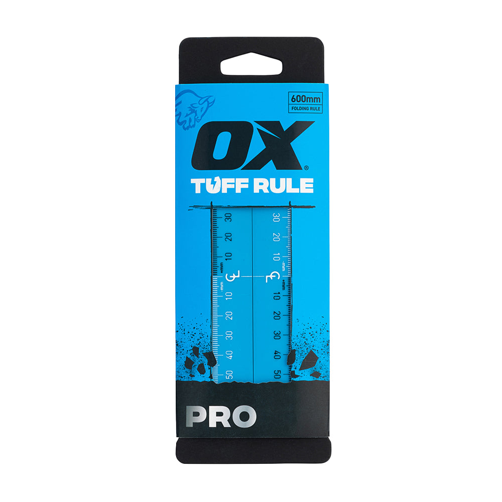 Ox Tools OX-P507236 Pro Tuff Rule - Cyan