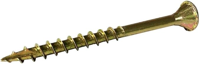 Reisser Cutter Woodscrews Countersunk Pozi Yellow 3.5 × 20 mm – 200 Pack