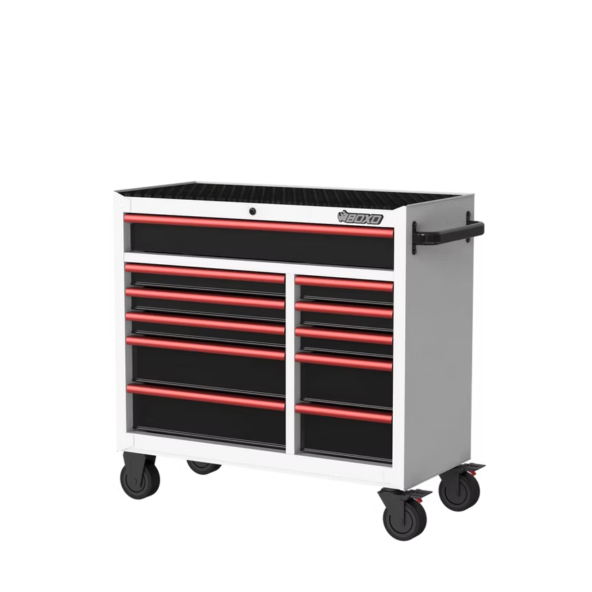 BOXO 41" 11 Drawer Roll Cab with Drawer Trims - KIT-TB41ROLL-A
