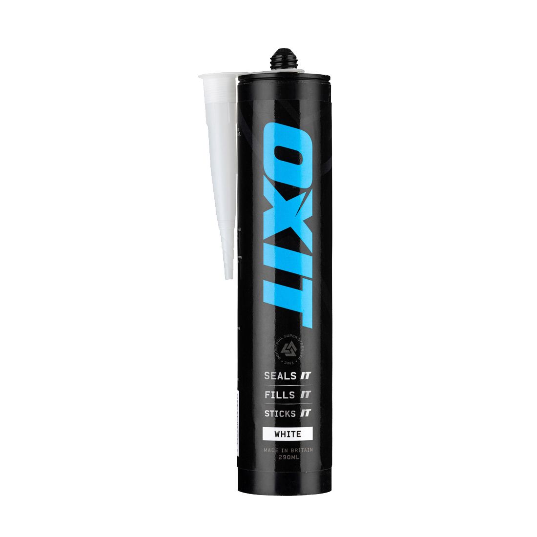 Ox Tools OX-P590201 Pro OXIT - 3 in 1 Adhesive, Sealant & Gap Filler - White