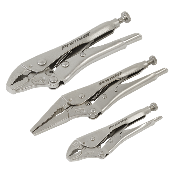Sealey
Premier Locking Pliers Set 3pc