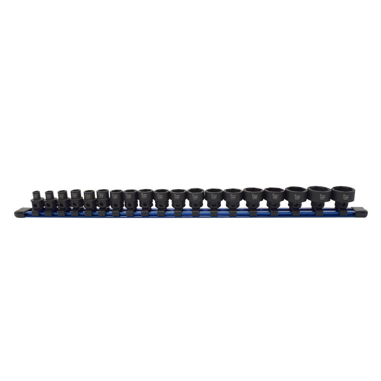 Astro Pneumatic 78319 3/8" Drive Low Profile Nano Impact Socket Set - 19 Piece