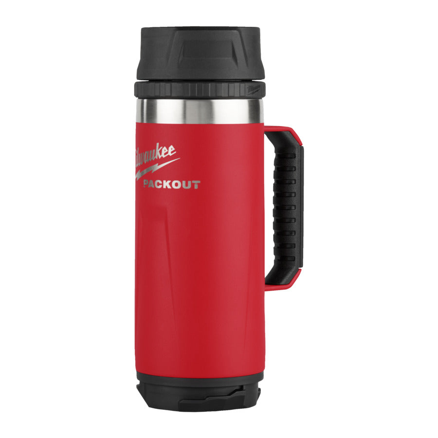 Milwaukee 4932493471 Red Packout Mug With Sip Lid - 532ml