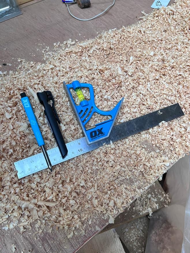 Ox Tools OX-P504530 Pro Magnetic Combination Square - 300mm/12in