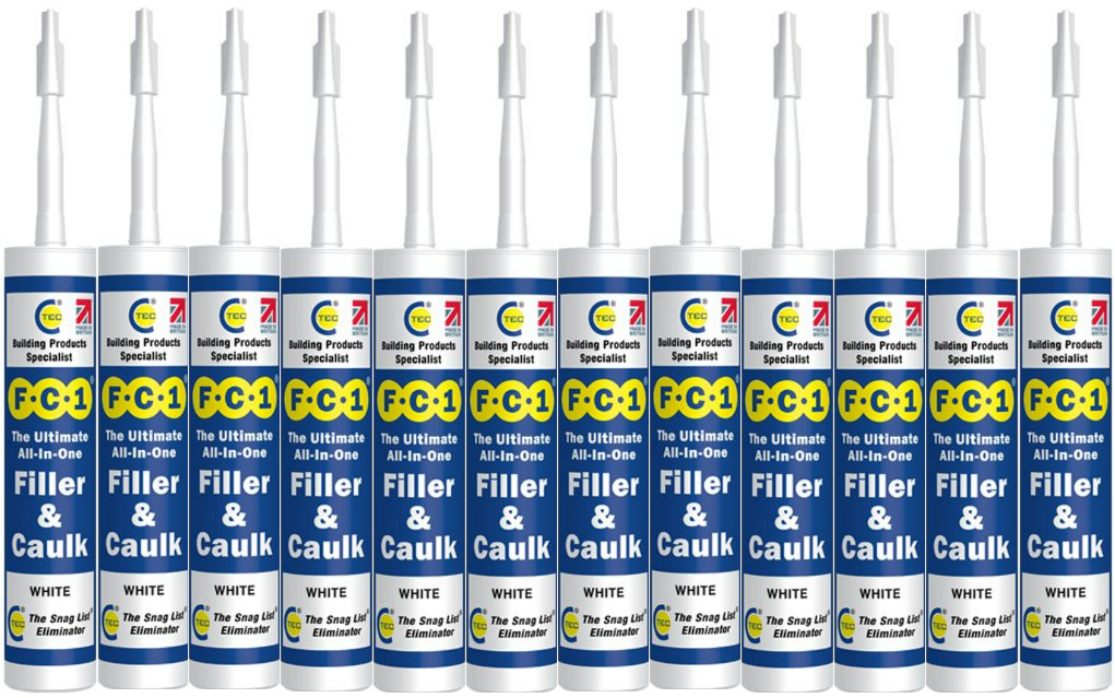 C-Tec FC1 White Filler & Caulk - (Box Of 12)