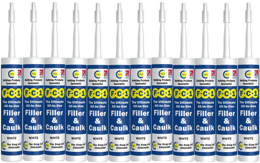 C-Tec FC1 White Filler & Caulk - (Box Of 12)