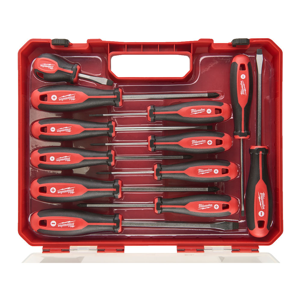 Milwaukee 4932472003 Tri lobe Screwdriver Set - 12 Piece