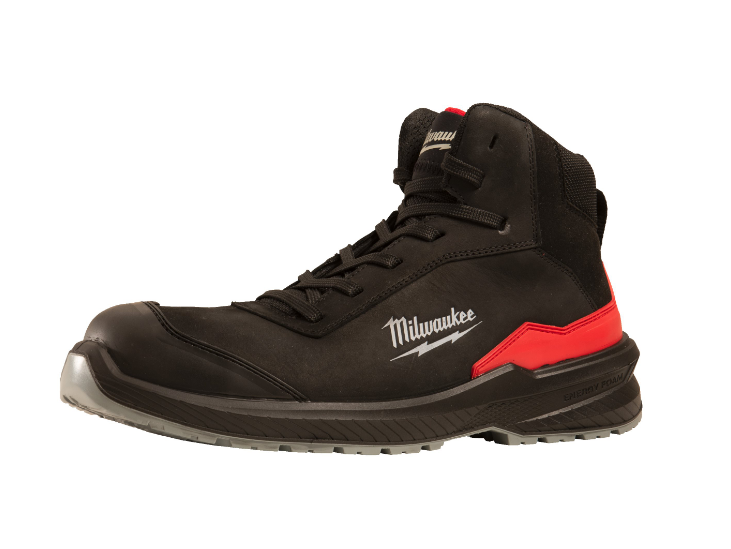 Milwaukee Flextred S3S Mid Cut Size 10 - Black