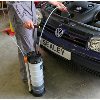 Sealey
Manual Vacuum Oil & Fluid Extractor Pump 6.5L