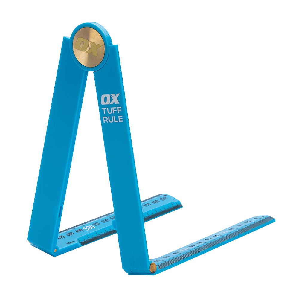 Ox Tools OX-P507236 Pro Tuff Rule - Cyan
