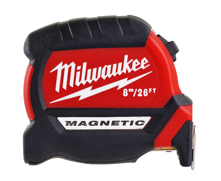 Milwaukee 4932464603 Magnetic Tape Measure Gen 3 8m/26ft