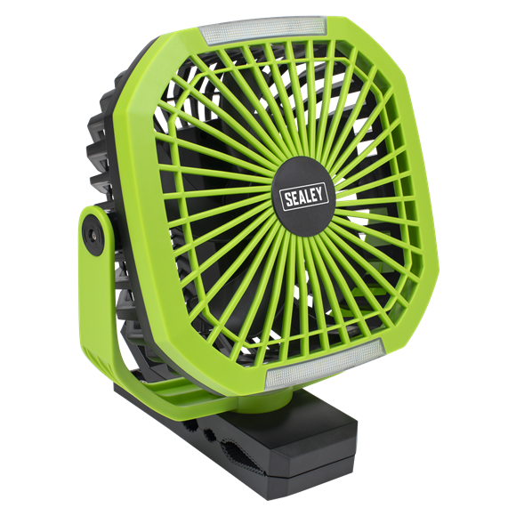 Sealey
4-Speed Portable Clip Fan with Worklight 8"