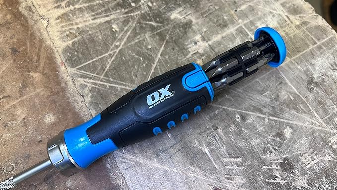 Ox Tools OX-P361501 Pro Multi Bit Ratchet Screwdriver