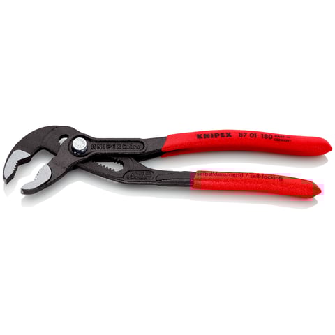 Knipex 87 01 180 Cobra® High-Tech Water Pump Pliers - 180mm