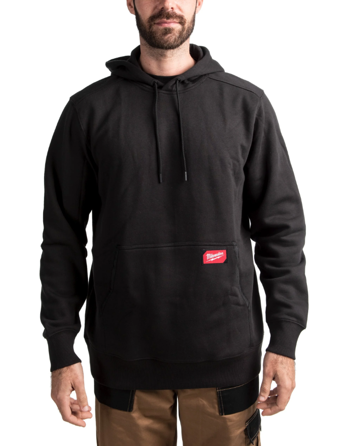 Milwaukee Midweight Hoodie Black - Select Your Size