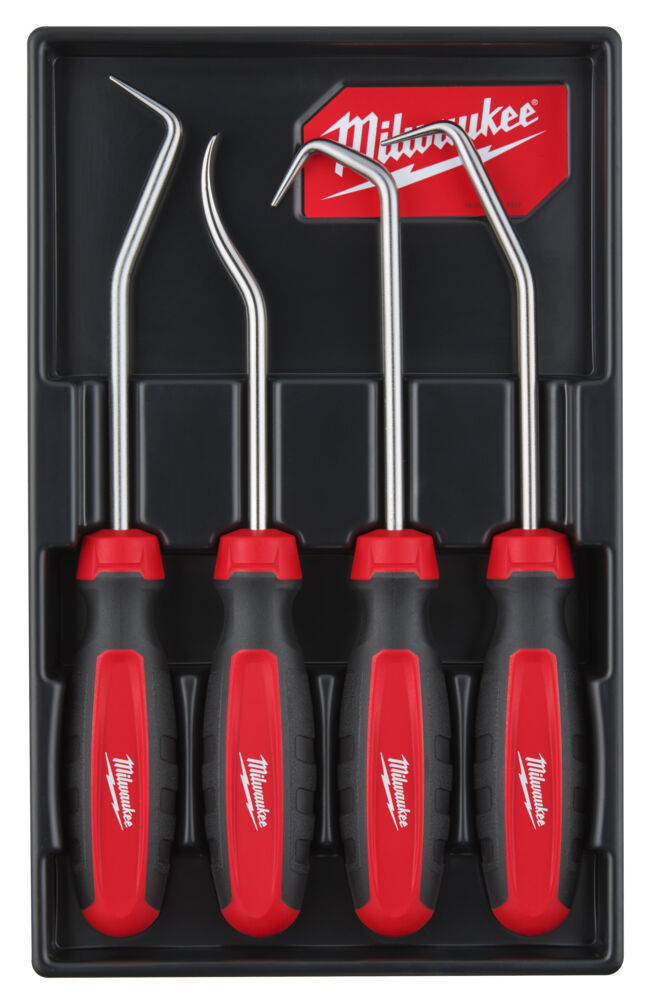 Milwaukee 4932480568 Heavy Duty Hook & Pick Set - 4 Piece
