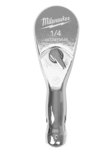 Milwaukee 4932479646 1/4" Drive Compact Ratchet