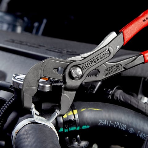 Knipex 85 51 250 AF Spring Hose Clamp Pliers With Retainer - 250mm
