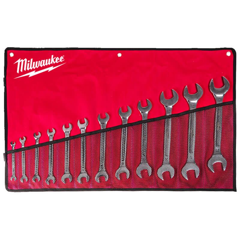 Milwaukee 12 Piece Double Open End Spanner Set
