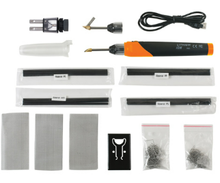 Laser 92549 Plastic Repair Kit - Rechargeable